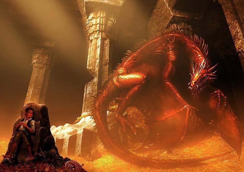 Smaug dragon el hobbit