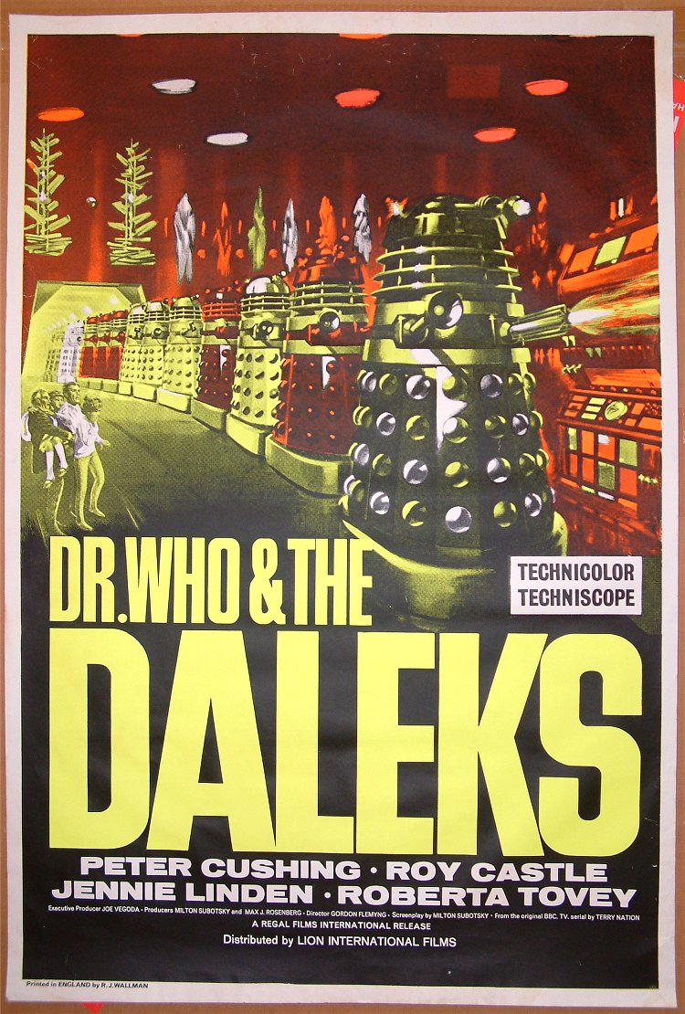 «Doctor Who y los Daleks» (1965)… ¡Corre!