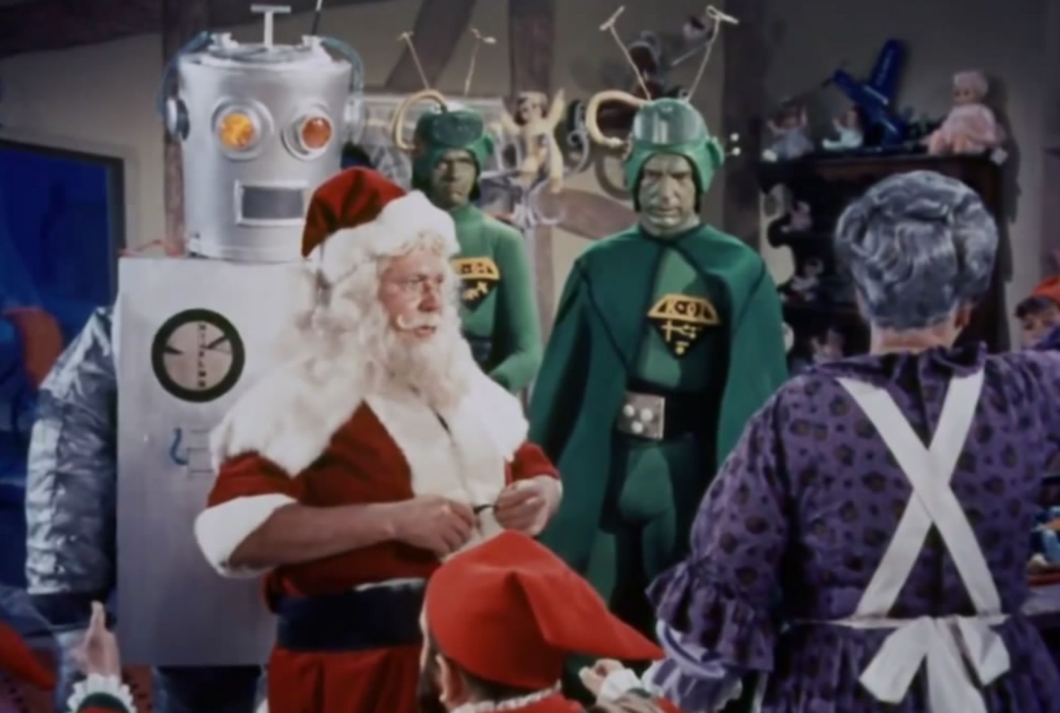 Santa Claus Conquista a los Marcianos (1964)