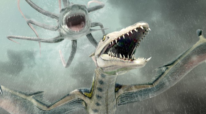 «Sharktopus vs Pteracuda» (2014), pim pam pum…