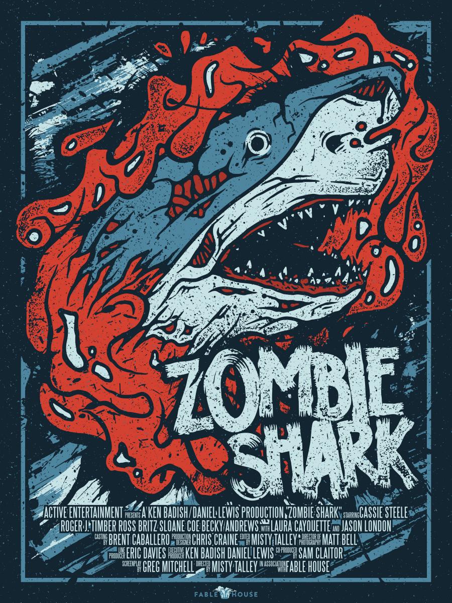 Zombie Shark - poster