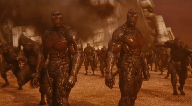 Terra Formars (2016), cucarachas cabreadas