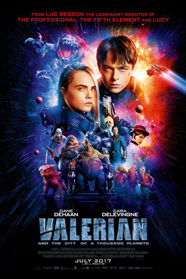 Valerian y la ciudad de los mil planetas - poster