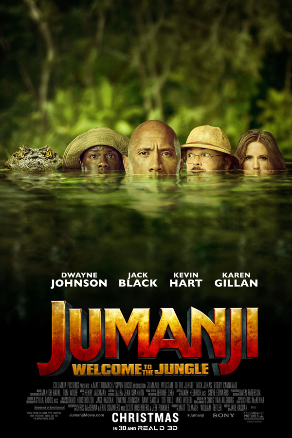 Jumanji: Bienvenidos a la jungla - poster