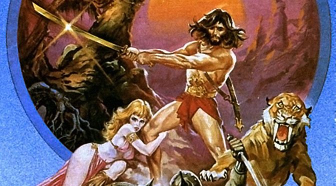 Gunan, el guerrero (1982), una de bárbaros muy barbaros