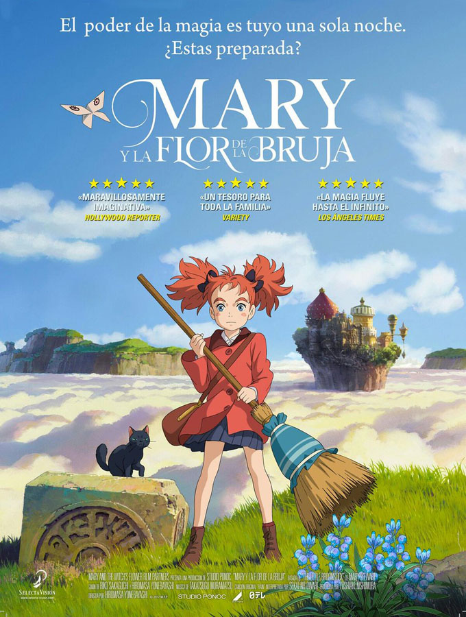 Mary y la flor de la bruja - poster
