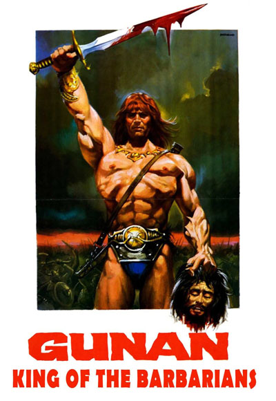Gunan, el guerrero - poster