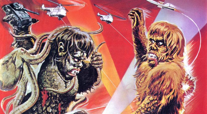 La batalla de los simios gigantes (1966), ¿mar o montaña?