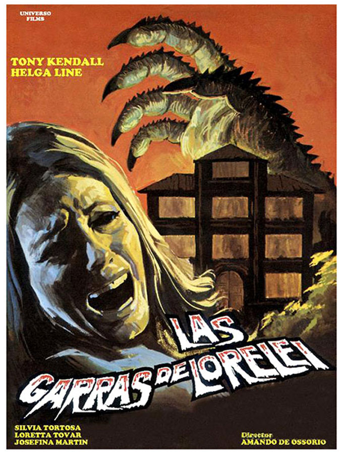 Las garras de Lorelei - poster