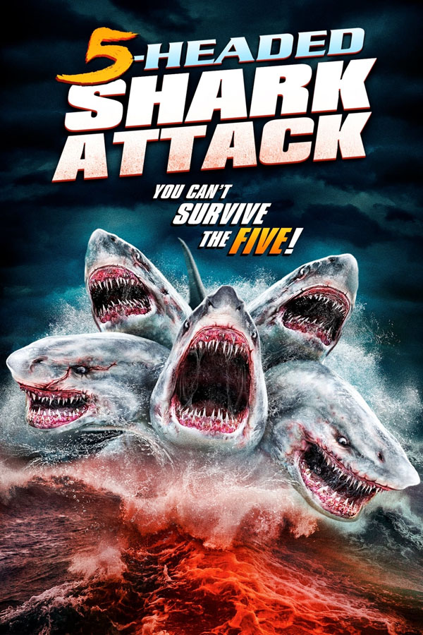 El Ataque del Tiburón de Cinco Cabezas - poster