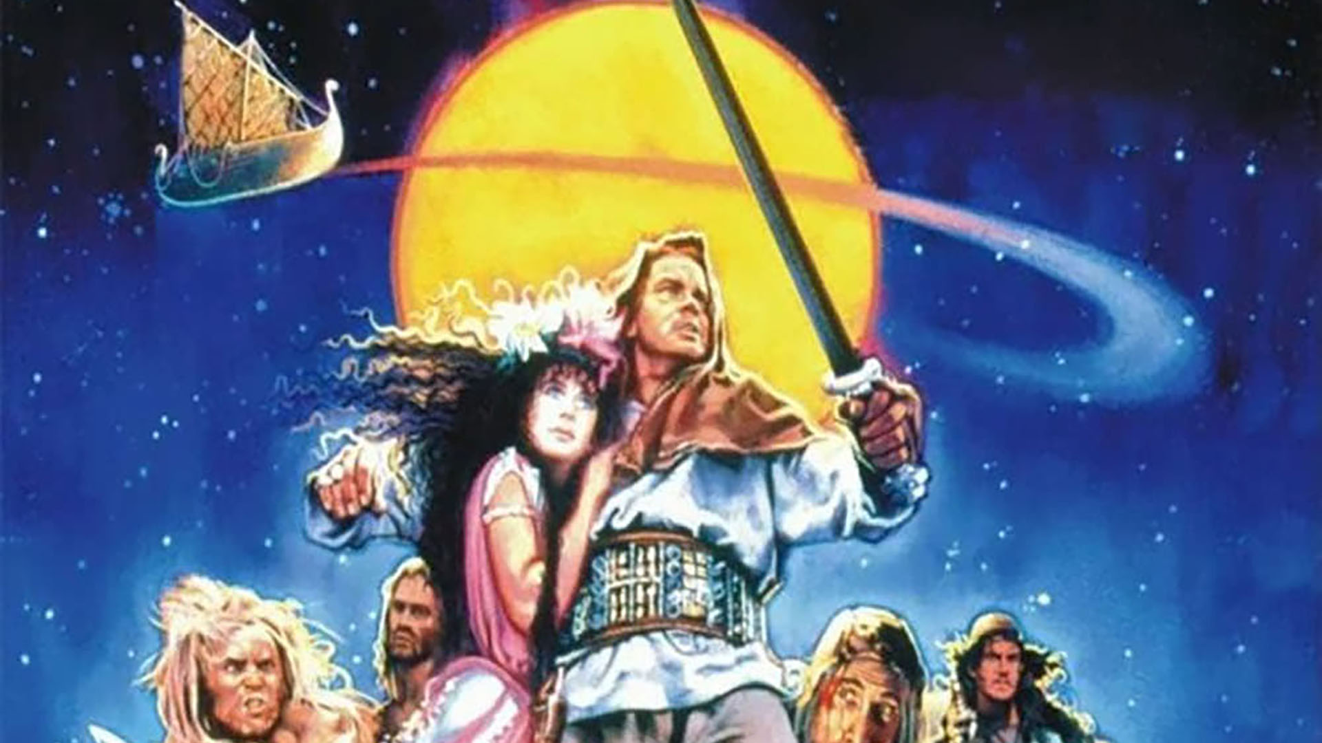 Erik el vikingo (1989), Monty Python… ish