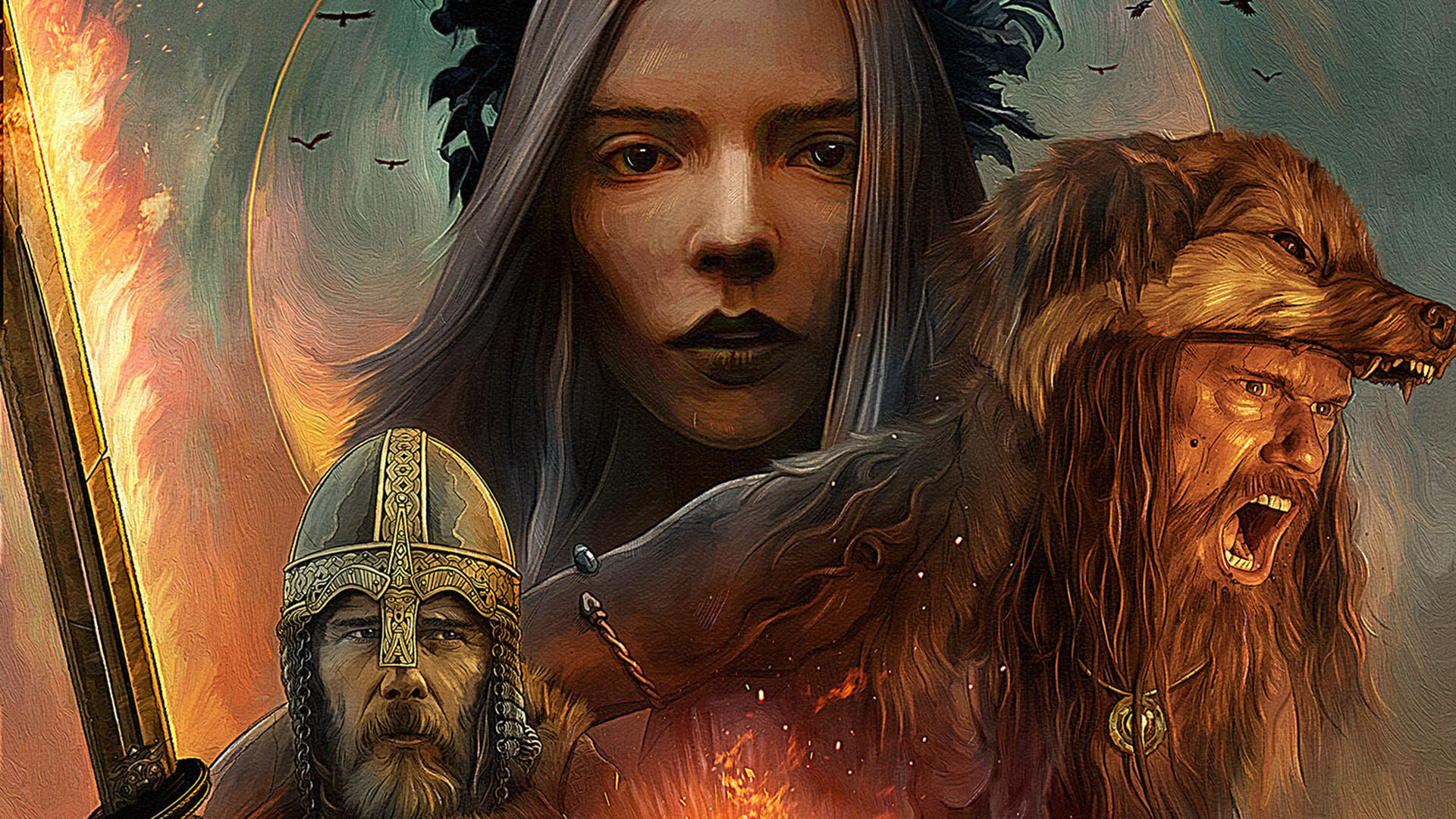El hombre del norte (2022), una de vikingos